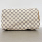 Louis Vuitton Damier Azur Speedy 30 White Handbag — view 3