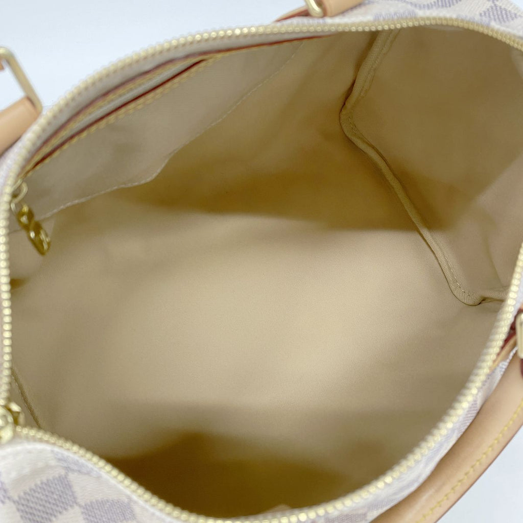 Louis Vuitton Damier Azur Speedy 30 White Handbag — view 4