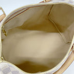 Louis Vuitton Damier Azur Speedy 30 White Handbag — view 4