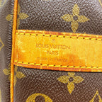Louis Vuitton Boston Bag Monogram Keepall Bandouliere 50 Brown — view 5
