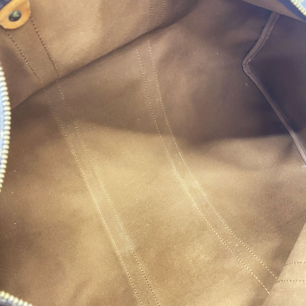 Louis Vuitton Boston Bag Monogram Keepall Bandouliere 50 Brown — view 4