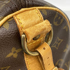 Louis Vuitton Boston Bag Monogram Keepall Bandouliere 50 Brown — view 7
