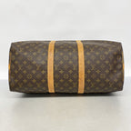 Louis Vuitton Boston Bag Monogram Keepall Bandouliere 50 Brown — view 3