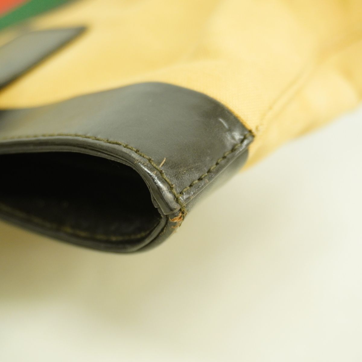 Gucci Tote Bag 002 Canvas Brown Gold — view 7