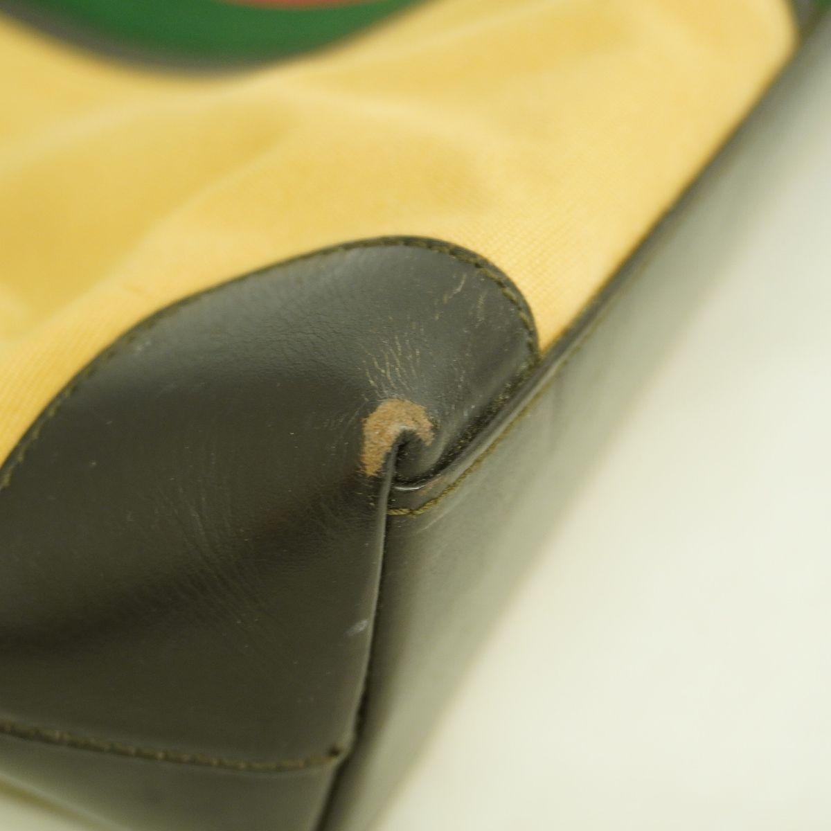 Gucci Tote Bag 002 Canvas Brown Gold — view 6