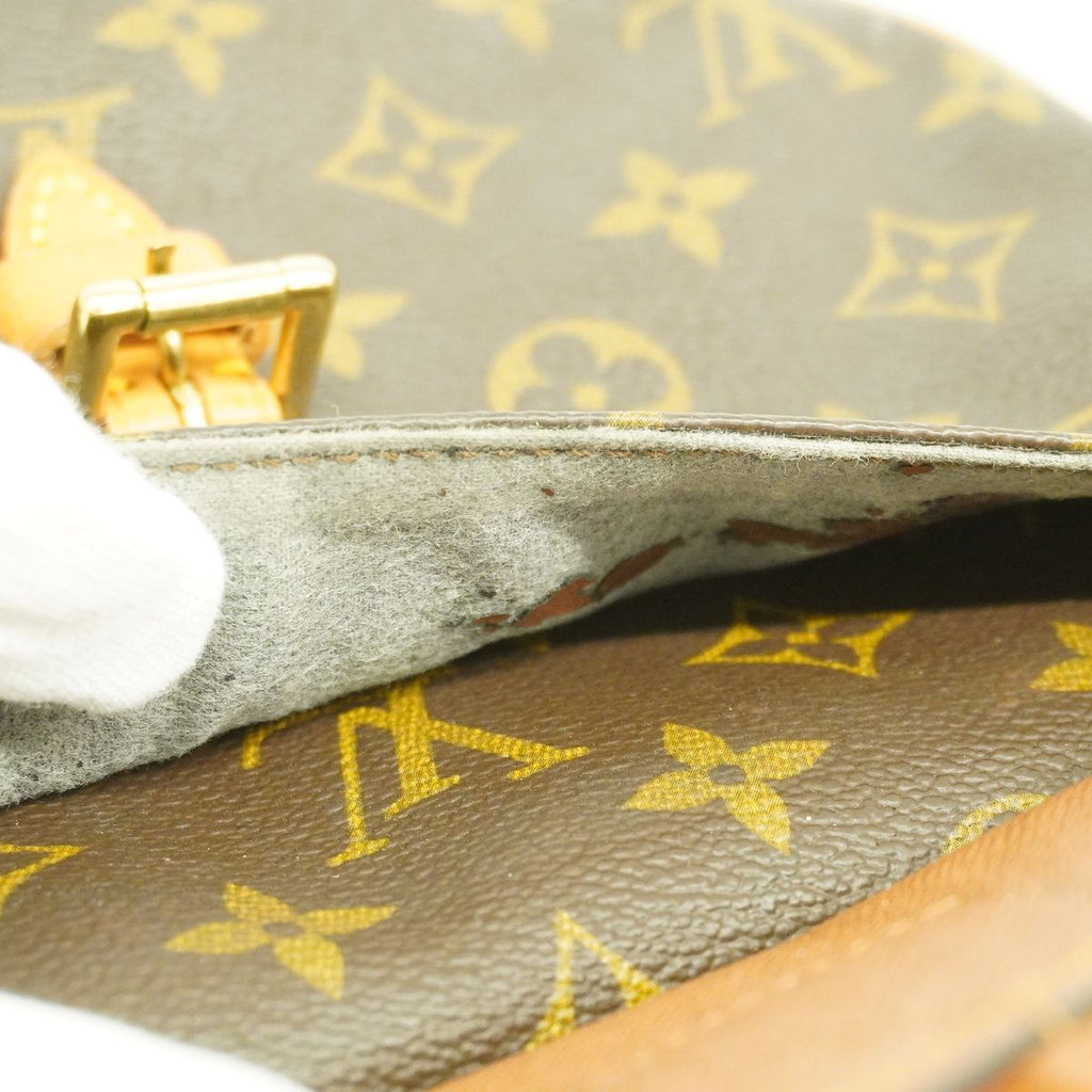 Louis Vuitton Shoulder Bag Monogram Jeune Fille Brown — view 8