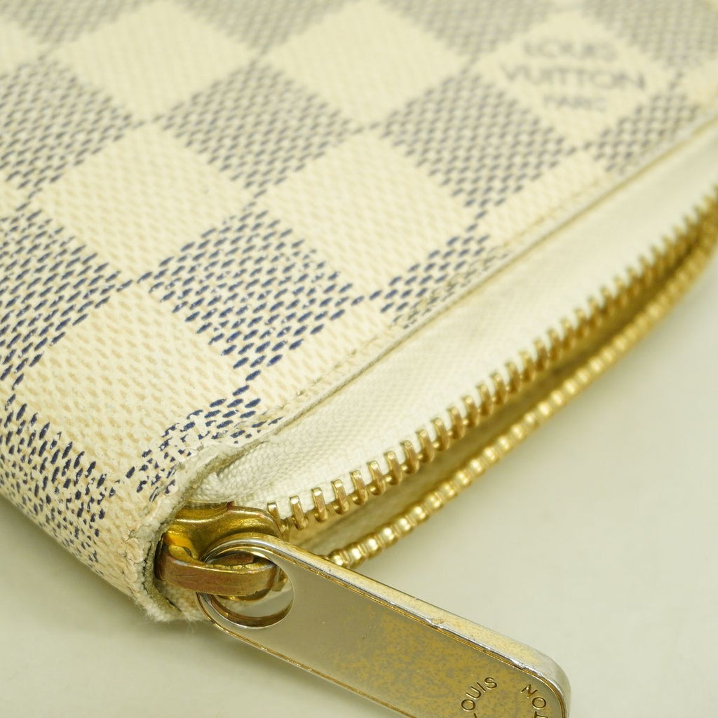 Louis Vuitton Wallet Damier Azur Zippy White — view 8