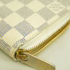 Louis Vuitton Wallet Damier Azur Zippy White — view 8