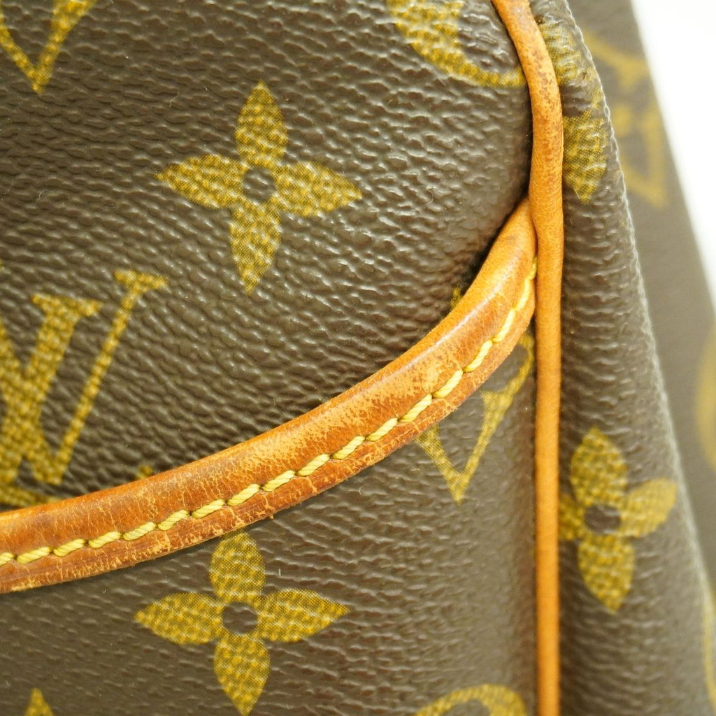 Louis Vuitton Monogram Deauville Brown Handbag — view 6