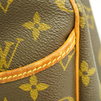 Louis Vuitton Monogram Deauville Brown Handbag — view 6
