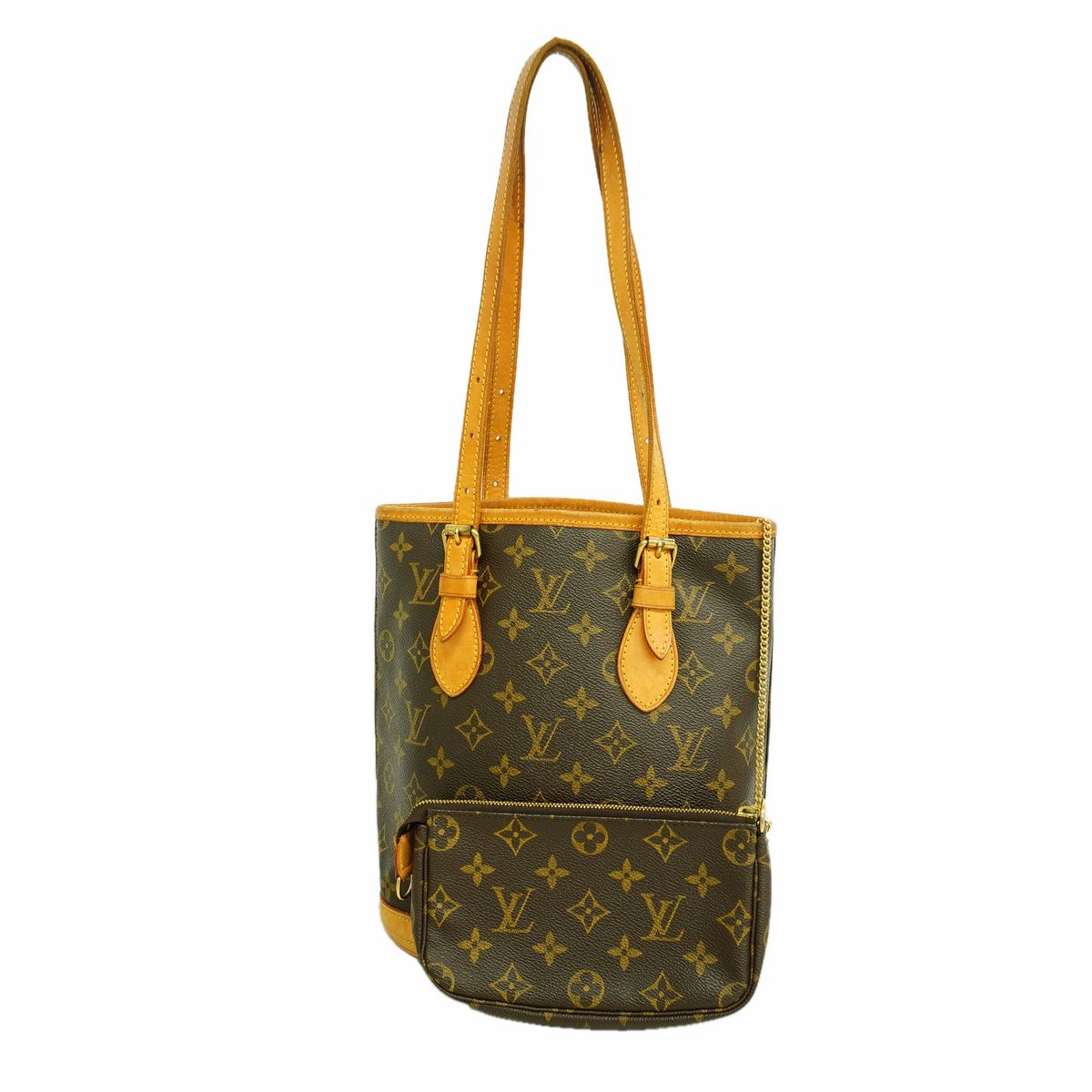 Louis Vuitton Tote Bag Monogram Bucket PM Brown