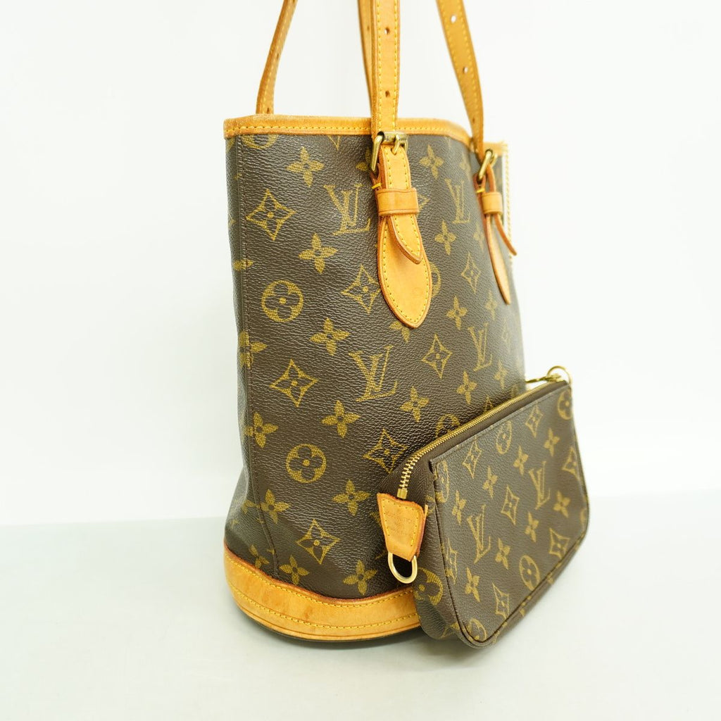 Louis Vuitton Tote Bag Monogram Bucket PM Brown — view 2