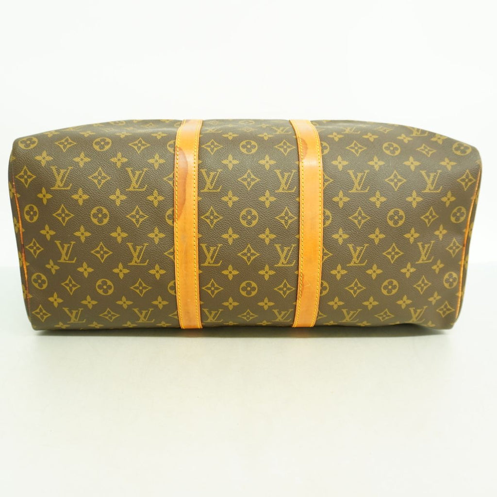 Louis Vuitton Boston Bag Monogram Keepall 50 Brown — view 3
