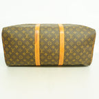 Louis Vuitton Boston Bag Monogram Keepall 50 Brown — view 3