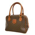 Celine Macadam Brown Gold Handbag