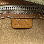 Celine Macadam Brown Gold Handbag — view 5