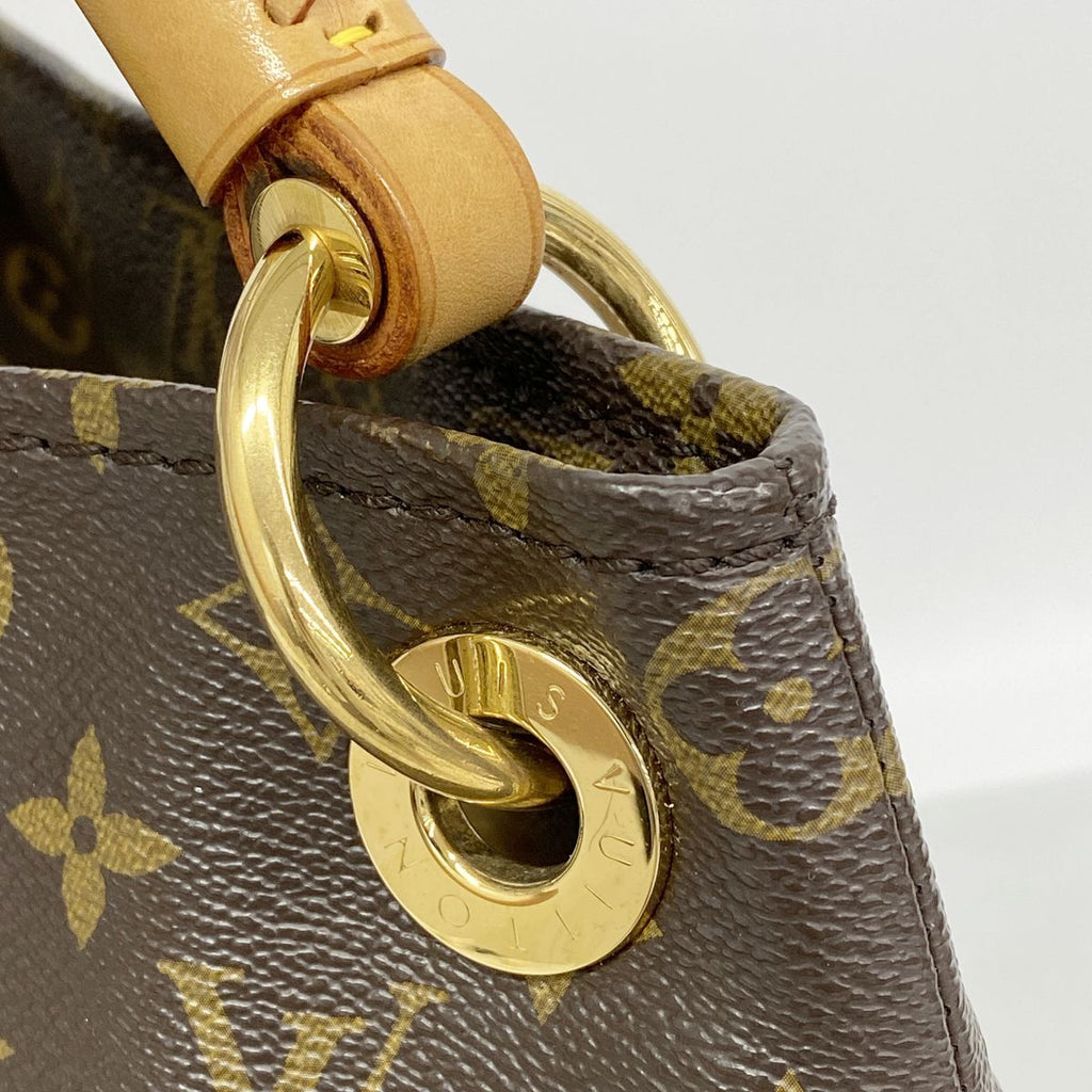 Louis Vuitton Shoulder Bag Monogram Artsy MM Brown — view 8