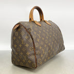 Louis Vuitton Monogram Speedy 35 Brown Handbag — view 2