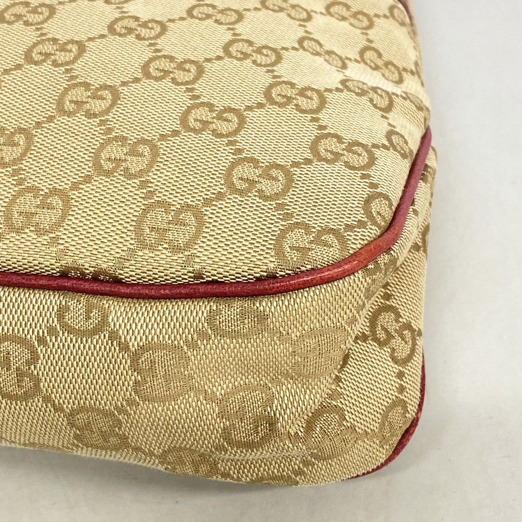Gucci Tote Bag GG Canvas Beige Silver — view 8