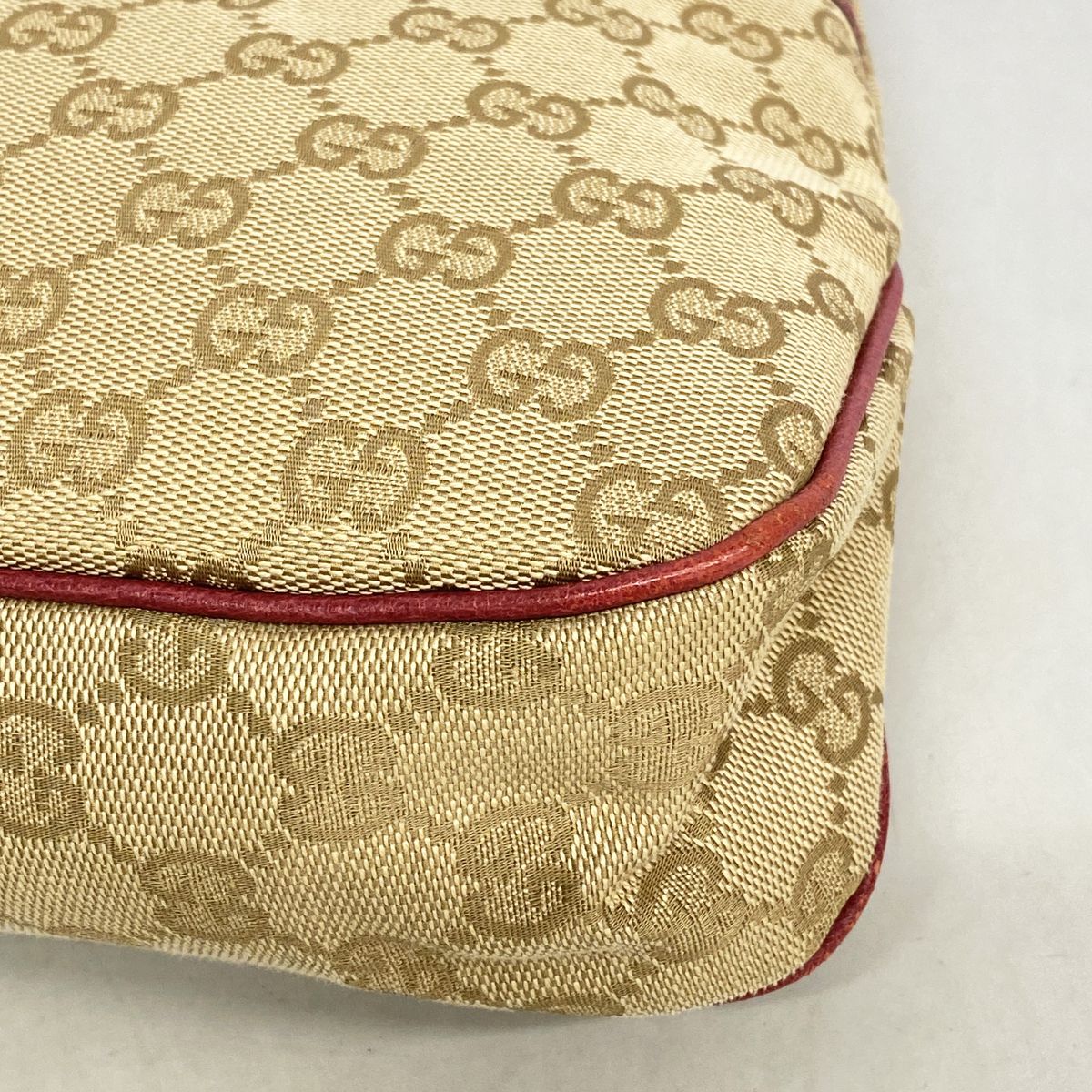Gucci Tote Bag GG Canvas Beige Silver — view 8