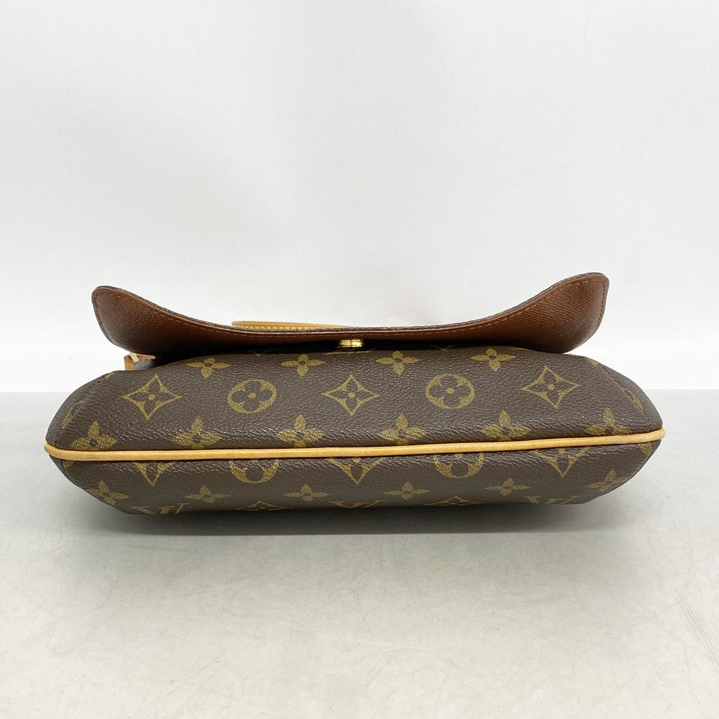 Louis Vuitton Shoulder Bag Monogram Musette Tango Short Strap Brown — view 3