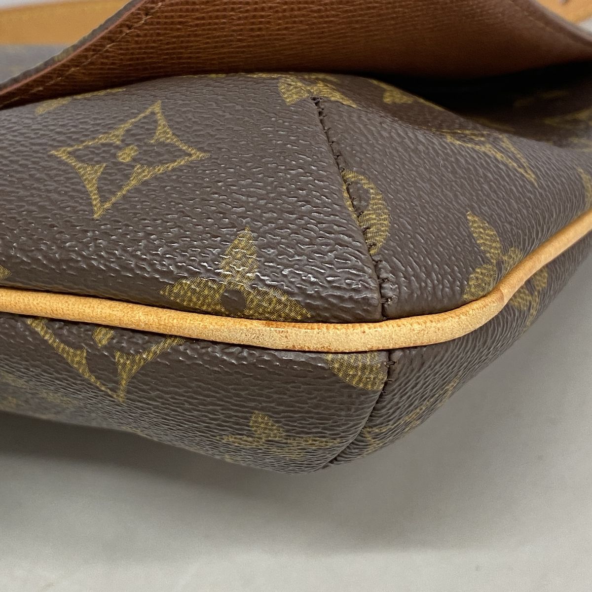 Louis Vuitton Shoulder Bag Monogram Musette Tango Short Strap Brown — view 6
