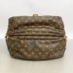 Louis Vuitton Shoulder Bag Monogram Saumur 35 Brown — view 3