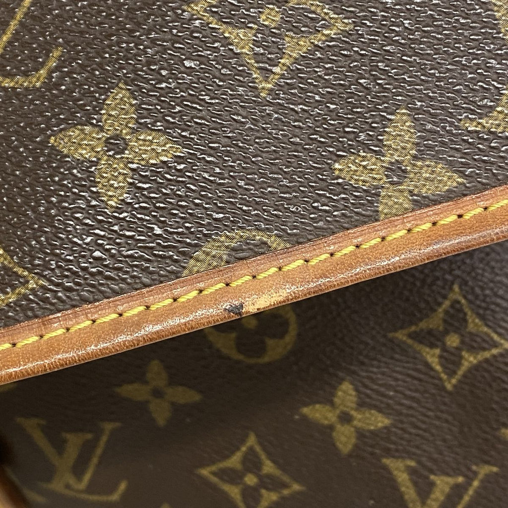 Louis Vuitton Shoulder Bag Monogram Saumur 35 Brown — view 7