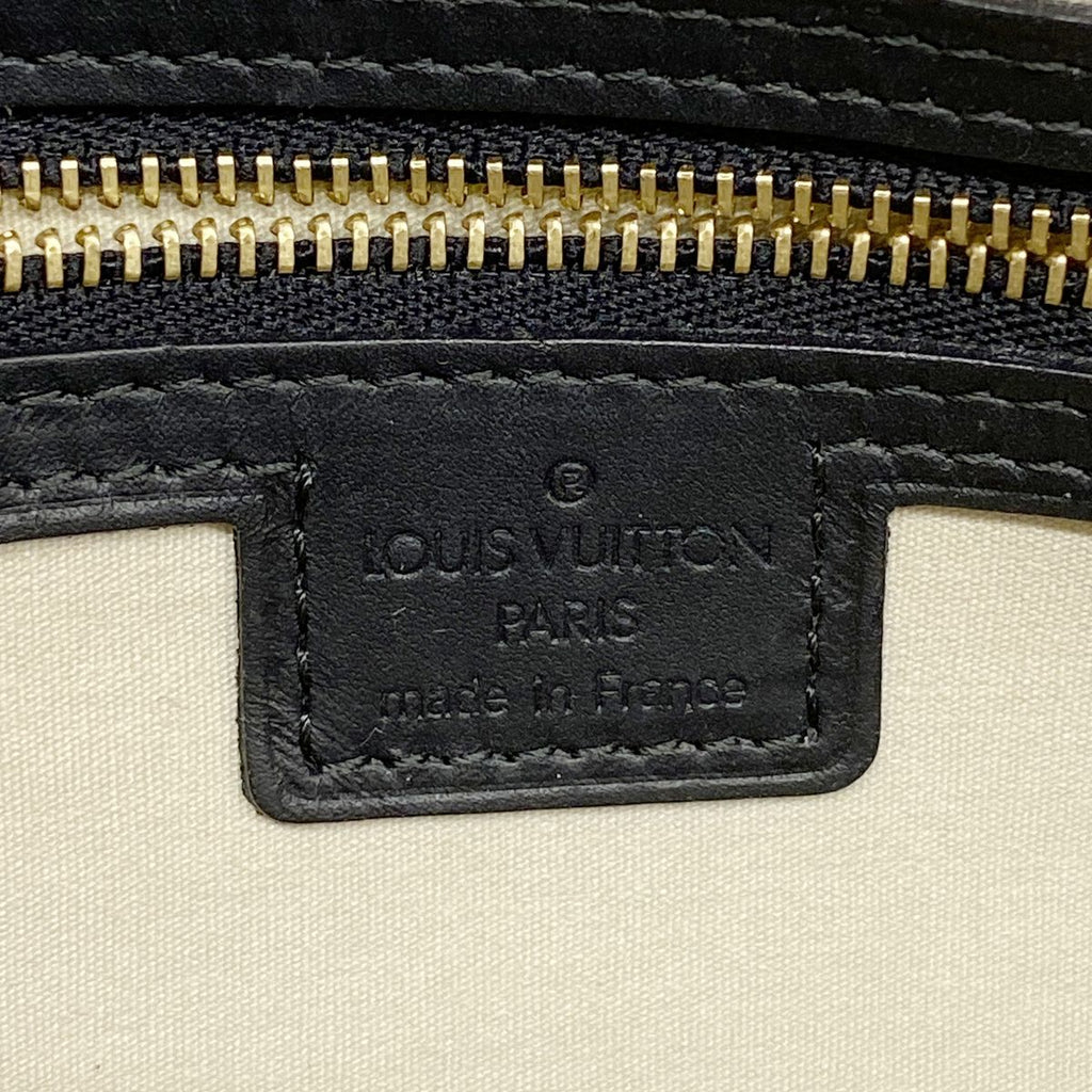 Louis Vuitton Monogram Mini Alma Long Blue Handbag — view 5