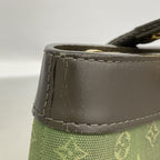 Louis Vuitton Monogram Mini Lucille PM Khaki Handbag — view 7