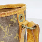 Louis Vuitton Shoulder Bag Monogram Petit Noe Brown — view 8