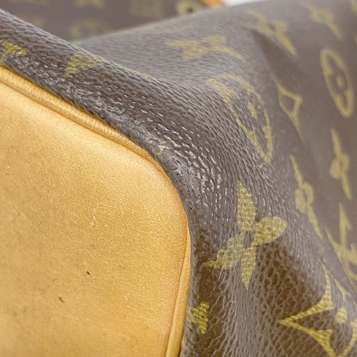 Louis Vuitton Shoulder Bag Monogram Petit Noe Brown — view 6