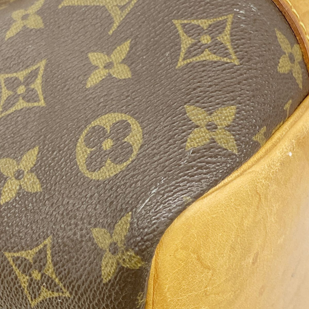 Louis Vuitton Shoulder Bag Monogram Petit Noe Brown — view 7