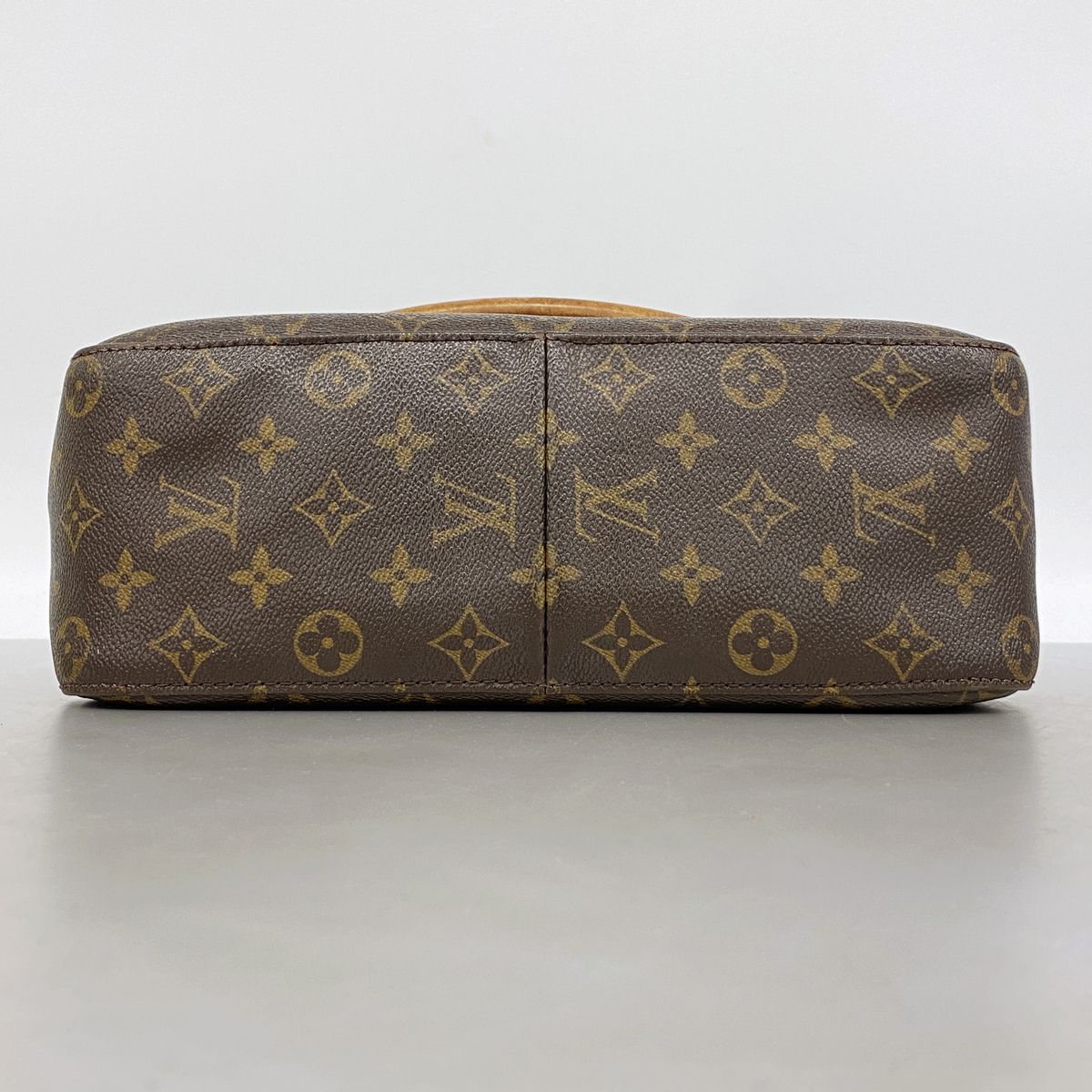 Louis Vuitton Shoulder Bag Monogram Looping GM Brown — view 3