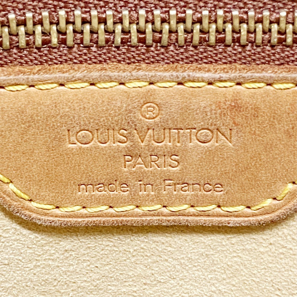 Louis Vuitton Shoulder Bag Monogram Looping GM Brown — view 5