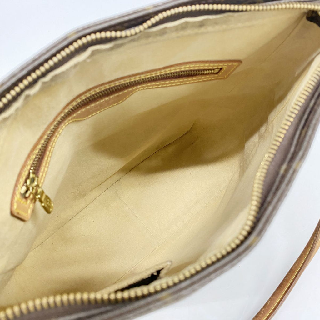 Louis Vuitton Shoulder Bag Monogram Looping GM Brown — view 4