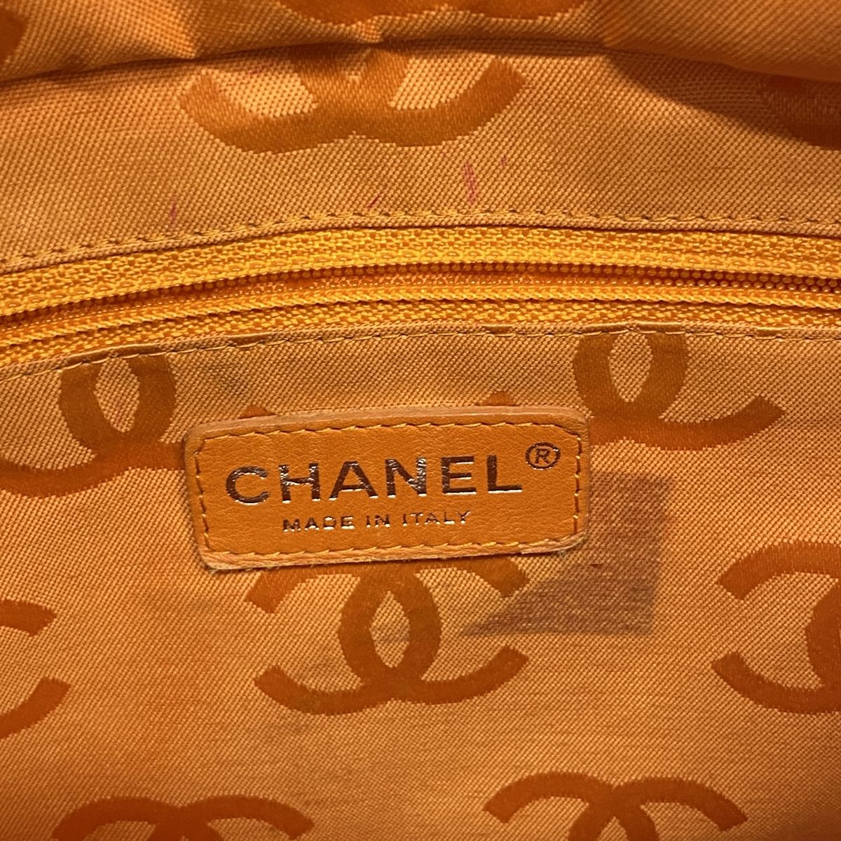 Chanel Tote Bag Cambon Lambskin Brown Silver — view 5