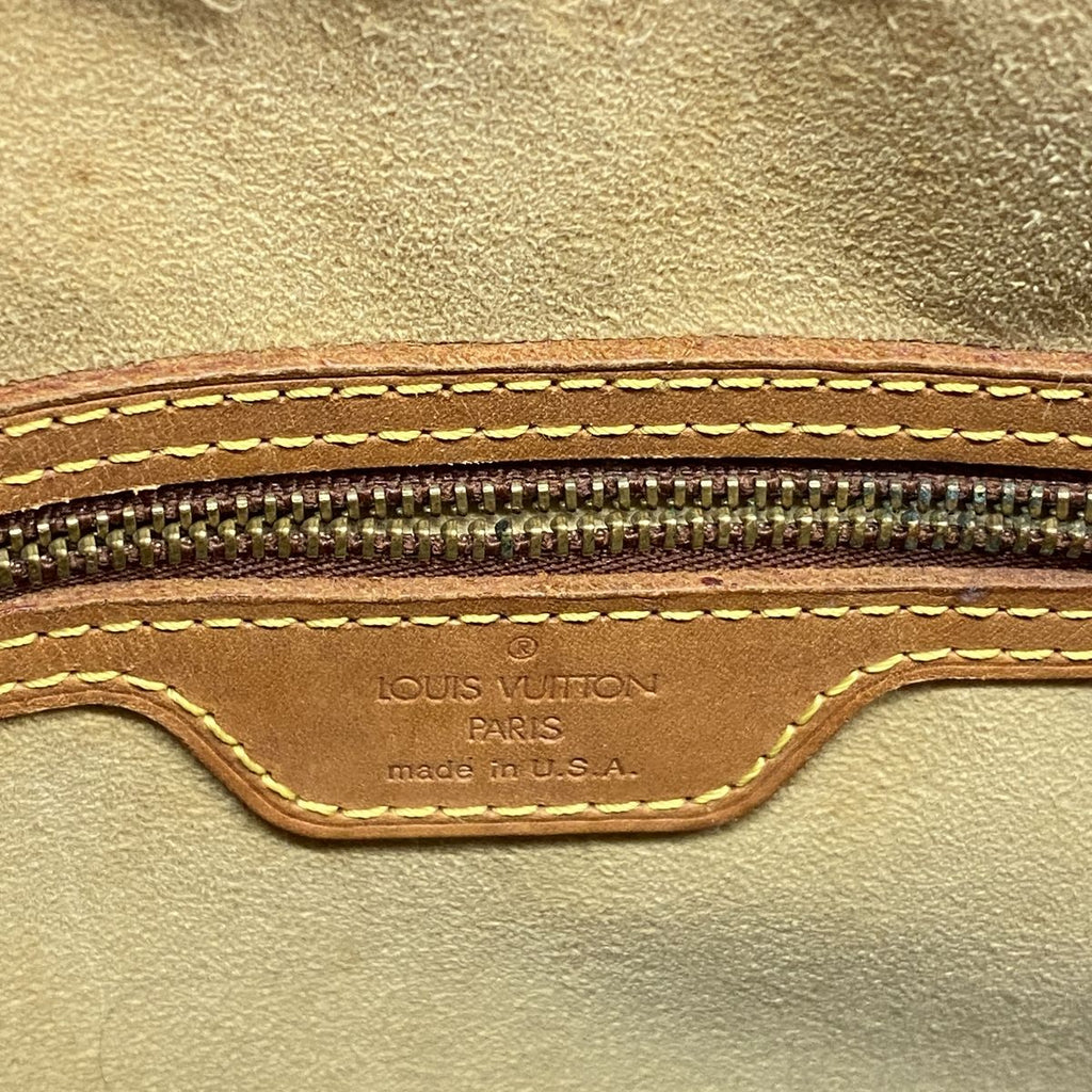 Louis Vuitton Shoulder Bag Monogram Looping GM Brown — view 5
