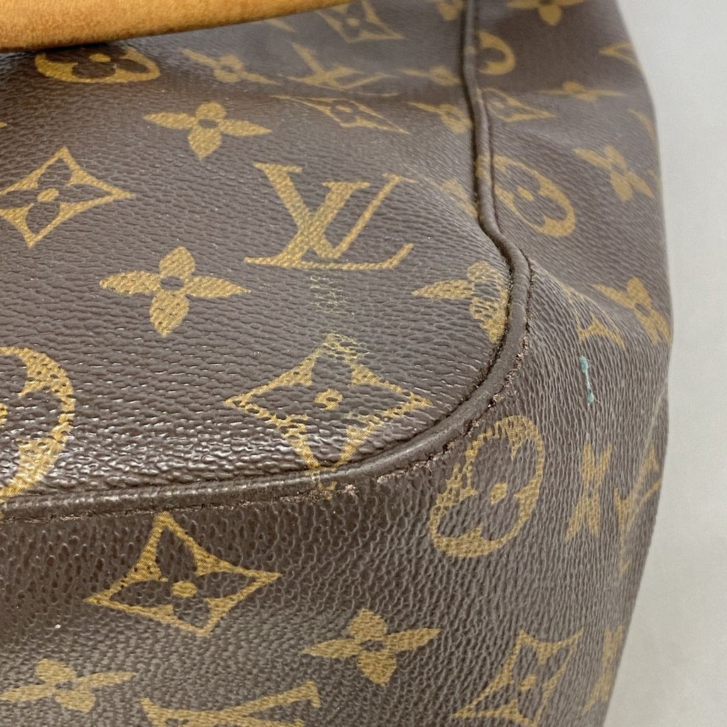 Louis Vuitton Shoulder Bag Monogram Looping GM Brown — view 8