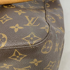 Louis Vuitton Shoulder Bag Monogram Looping GM Brown — view 8