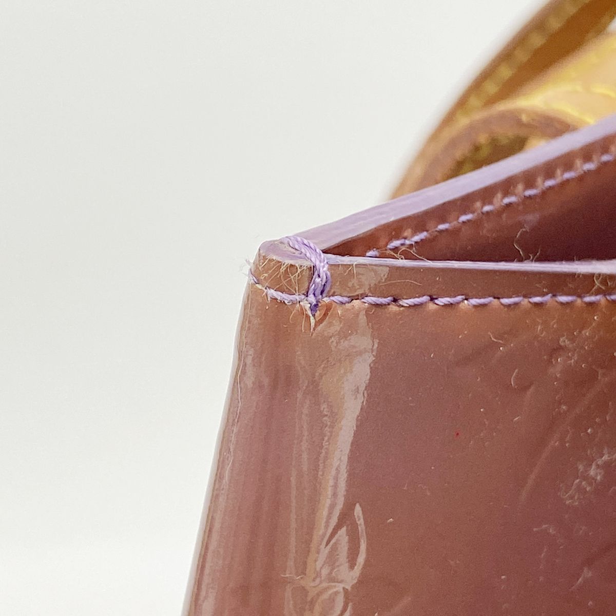 Louis Vuitton Tote Bag Vernis Reed MM Viole — view 7