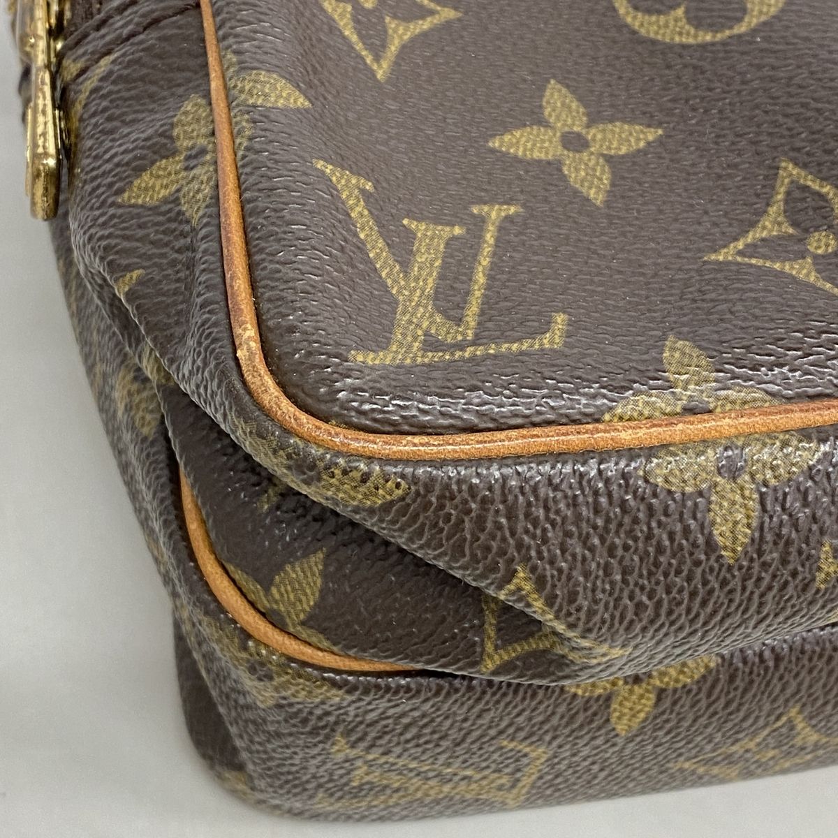 Louis Vuitton Shoulder Bag Monogram Mini Amazon Brown — view 6