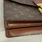 Louis Vuitton Monogram Concorde Brown Handbag — view 8