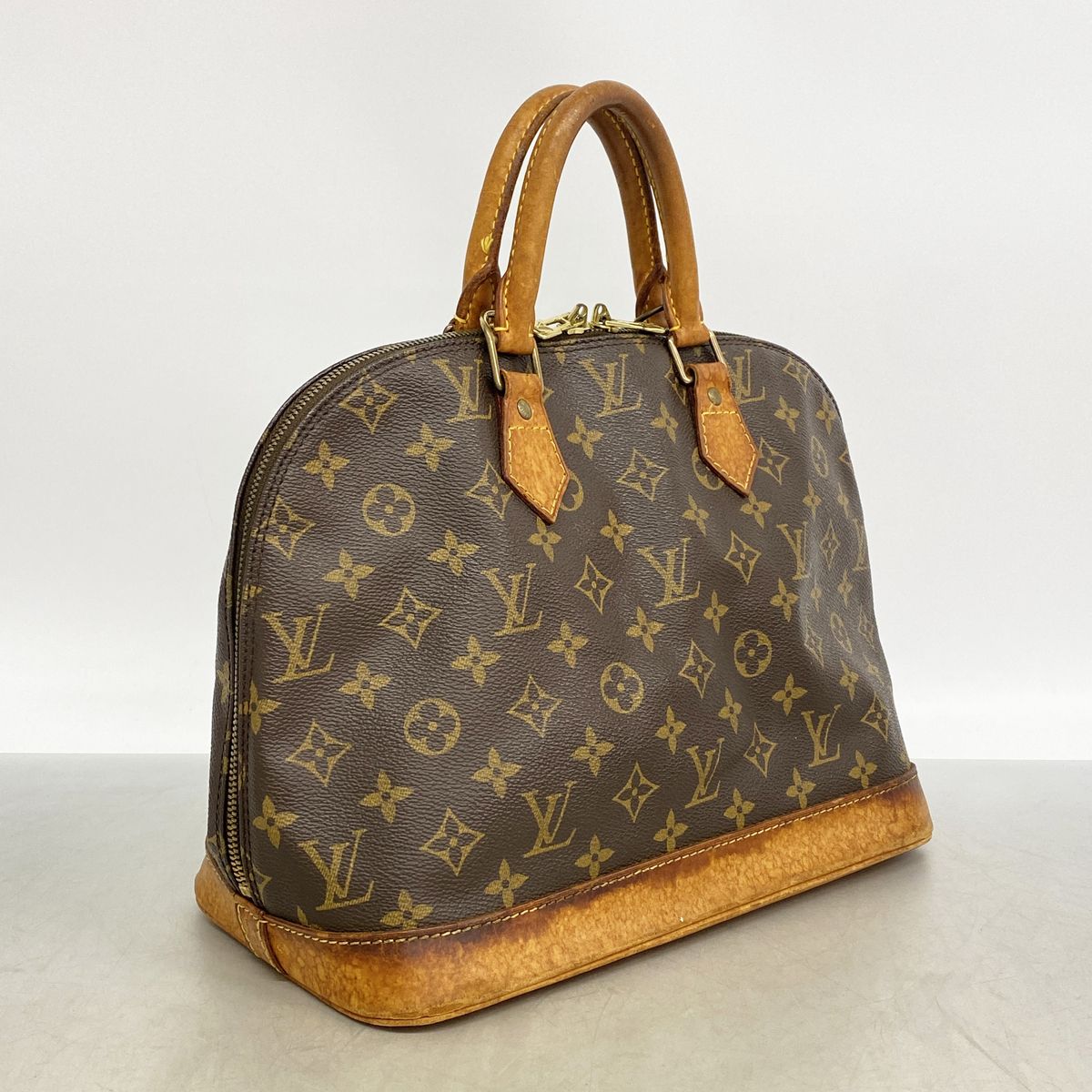 Louis Vuitton Monogram Alma Brown Handbag — view 2