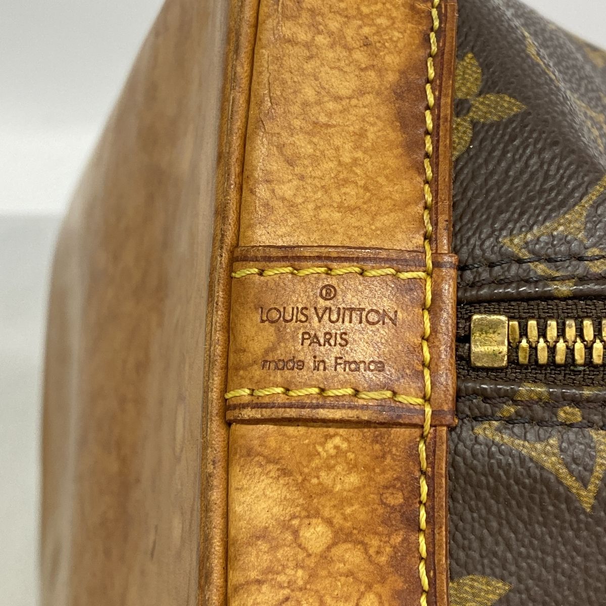 Louis Vuitton Monogram Alma Brown Handbag — view 5