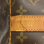 Louis Vuitton Boston Bag Monogram Keepall Bandouliere 55 Brown — view 5