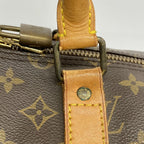 Louis Vuitton Boston Bag Monogram Keepall Bandouliere 55 Brown — view 8