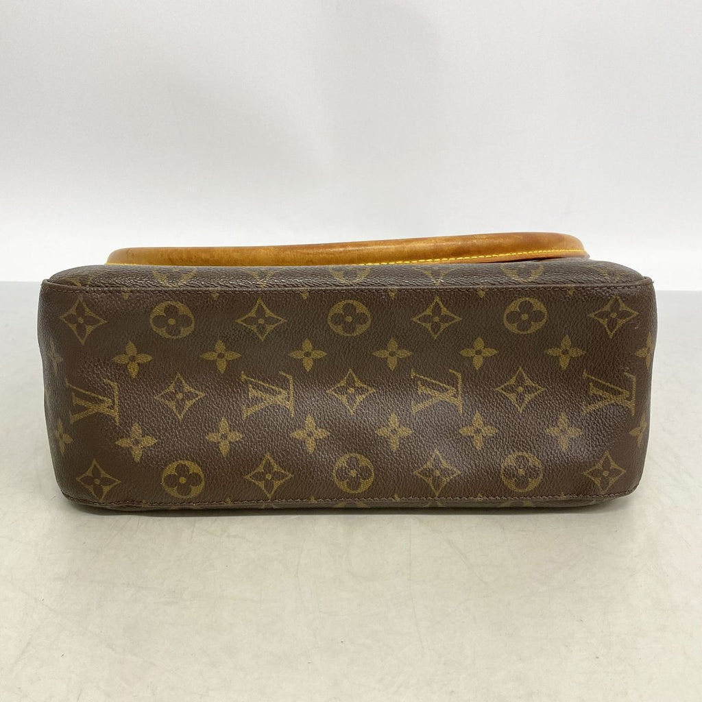 Louis Vuitton Shoulder Bag Monogram Looping GM Brown — view 3
