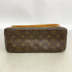 Louis Vuitton Shoulder Bag Monogram Looping GM Brown — view 3