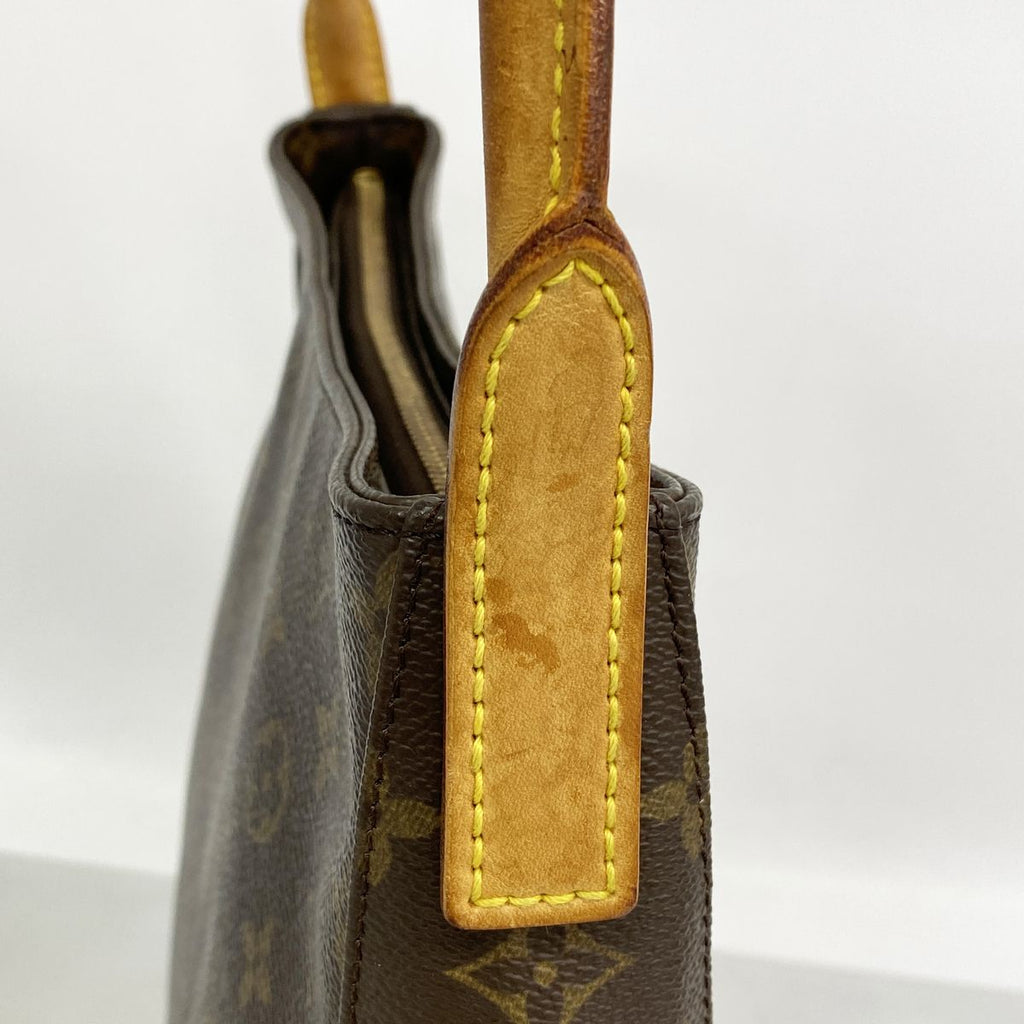 Louis Vuitton Shoulder Bag Monogram Looping GM Brown — view 7